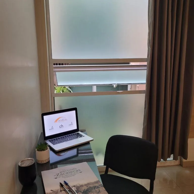 Quiet work desk inside Hotel Cali Blvd.